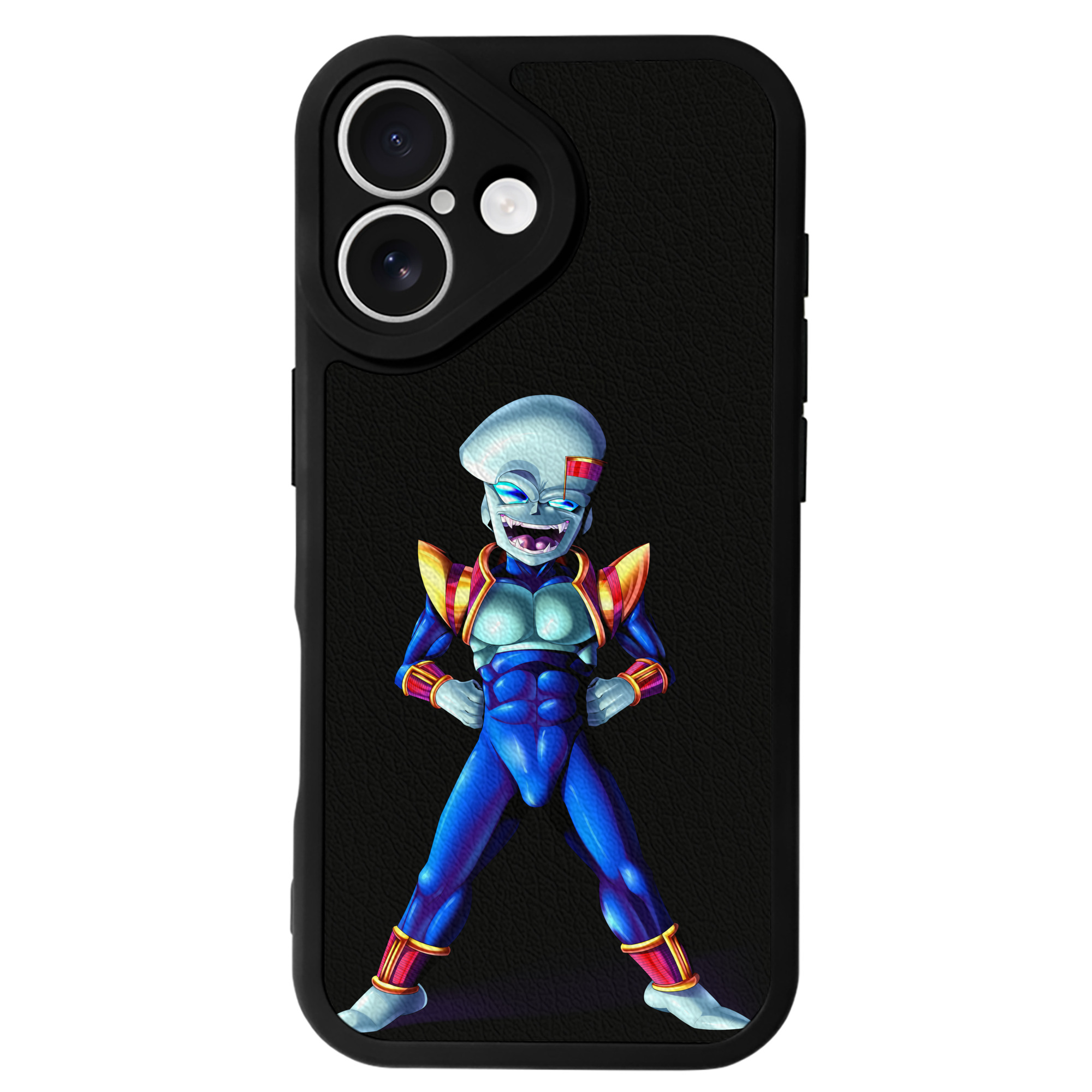 （画像用） ドラゴンボール DRAGON BALL 【iPhone 16シリーズ対応】シリコンスマホケース（レザー調） 材質：シリコン